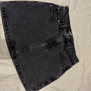 Abercrombie & Fitch High Rise Black Denim